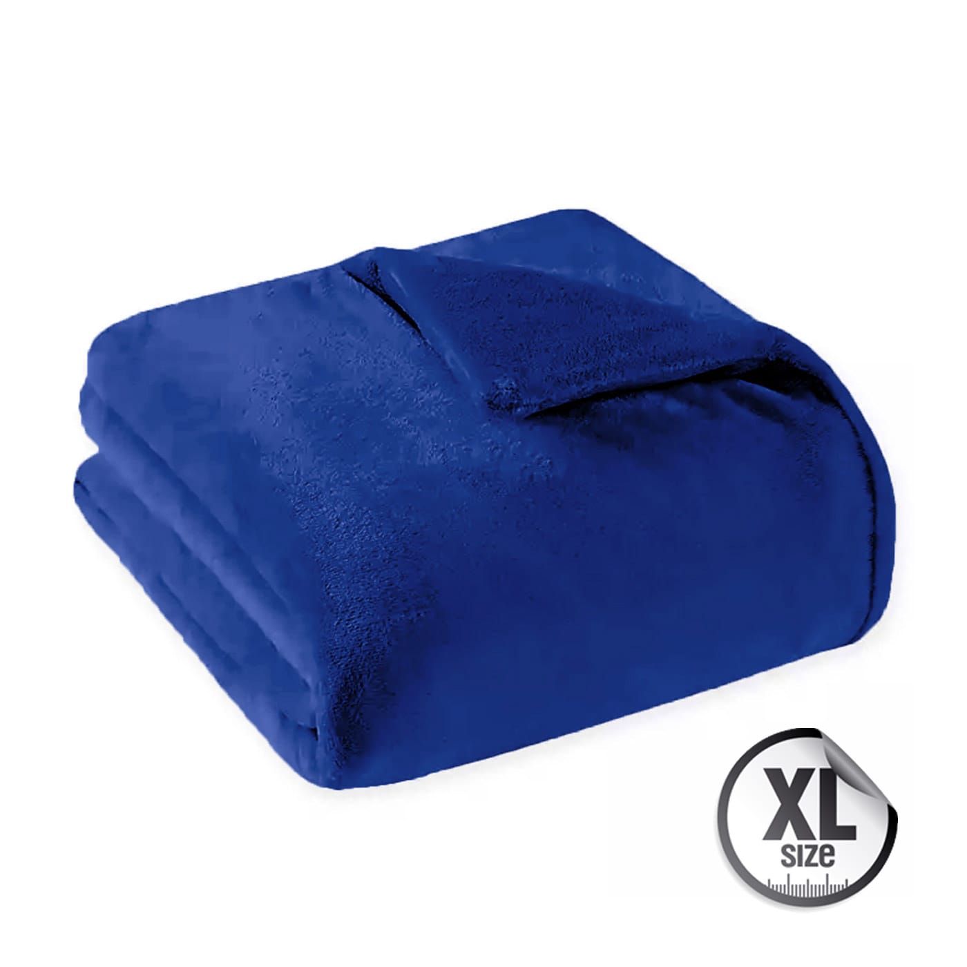 Ganzjahresbezug Minkyfleece / Blau XL
