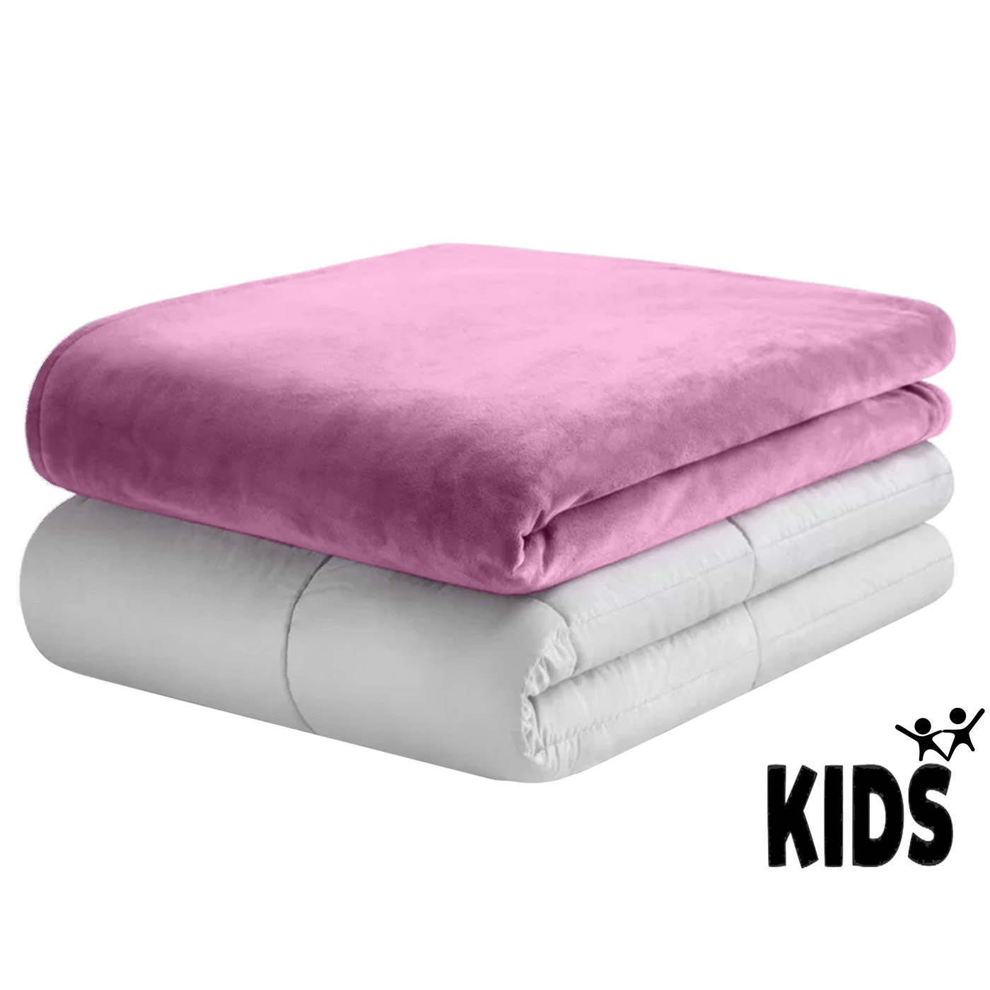 Minkyfleece-Bezug / Pink Kinder