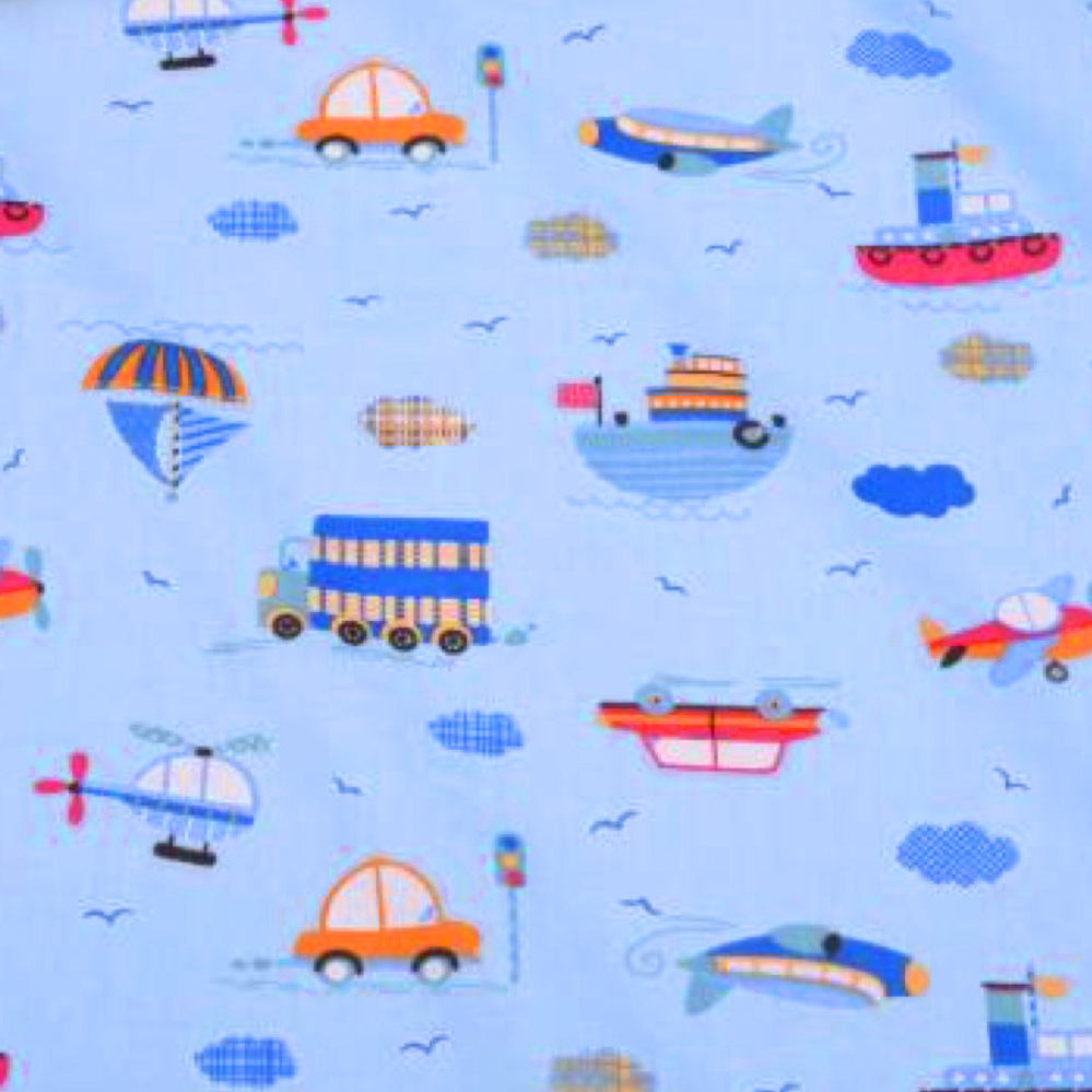 Sommerbezug 100% Baumwolle / Transport